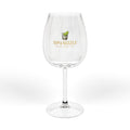Sip & Sizzle 12oz Wine Glass – Gold Logo Cocktail & Wine Stemware