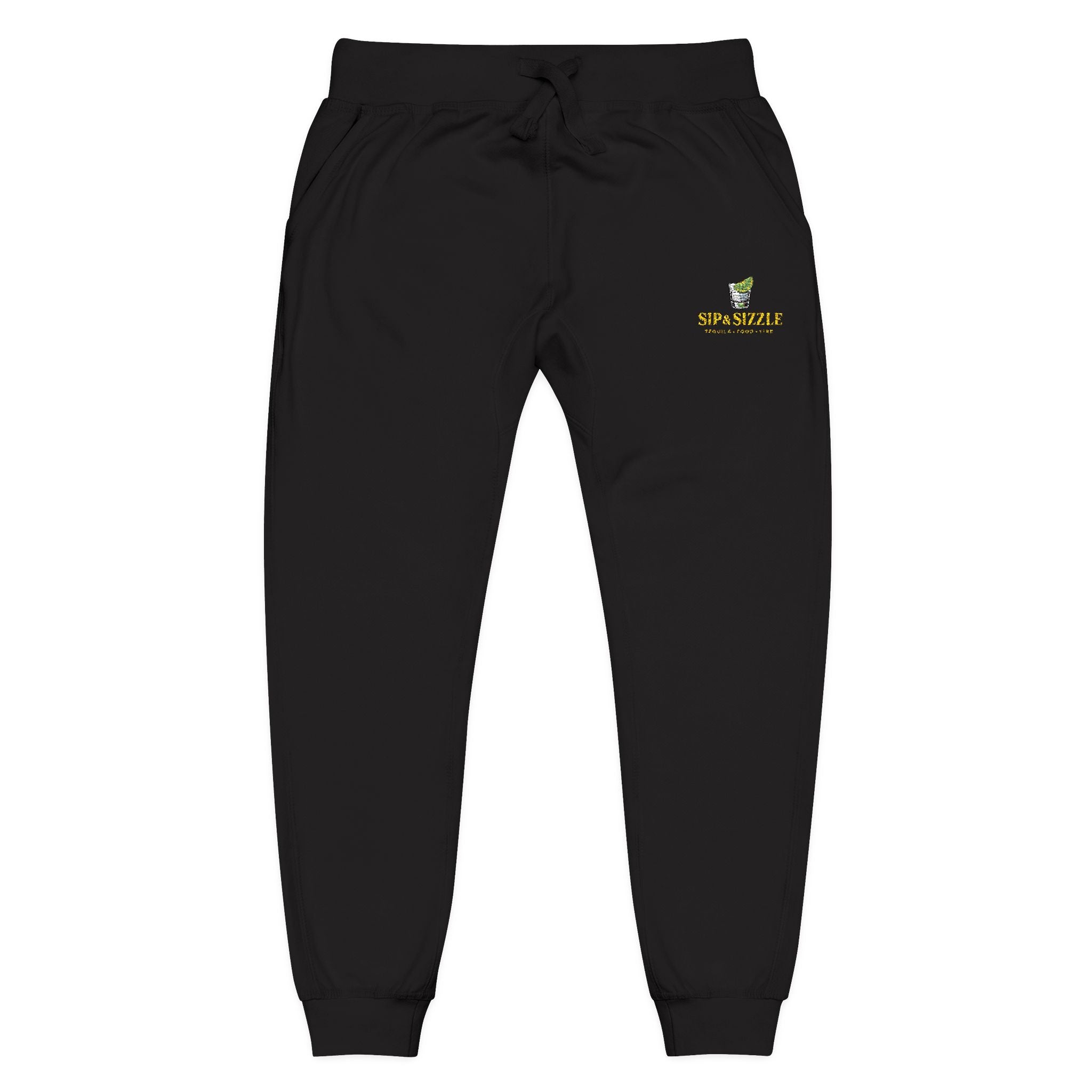 Embroidered 'Be Kind' Fleece Sweatpants — Cozy Casual Loungewear