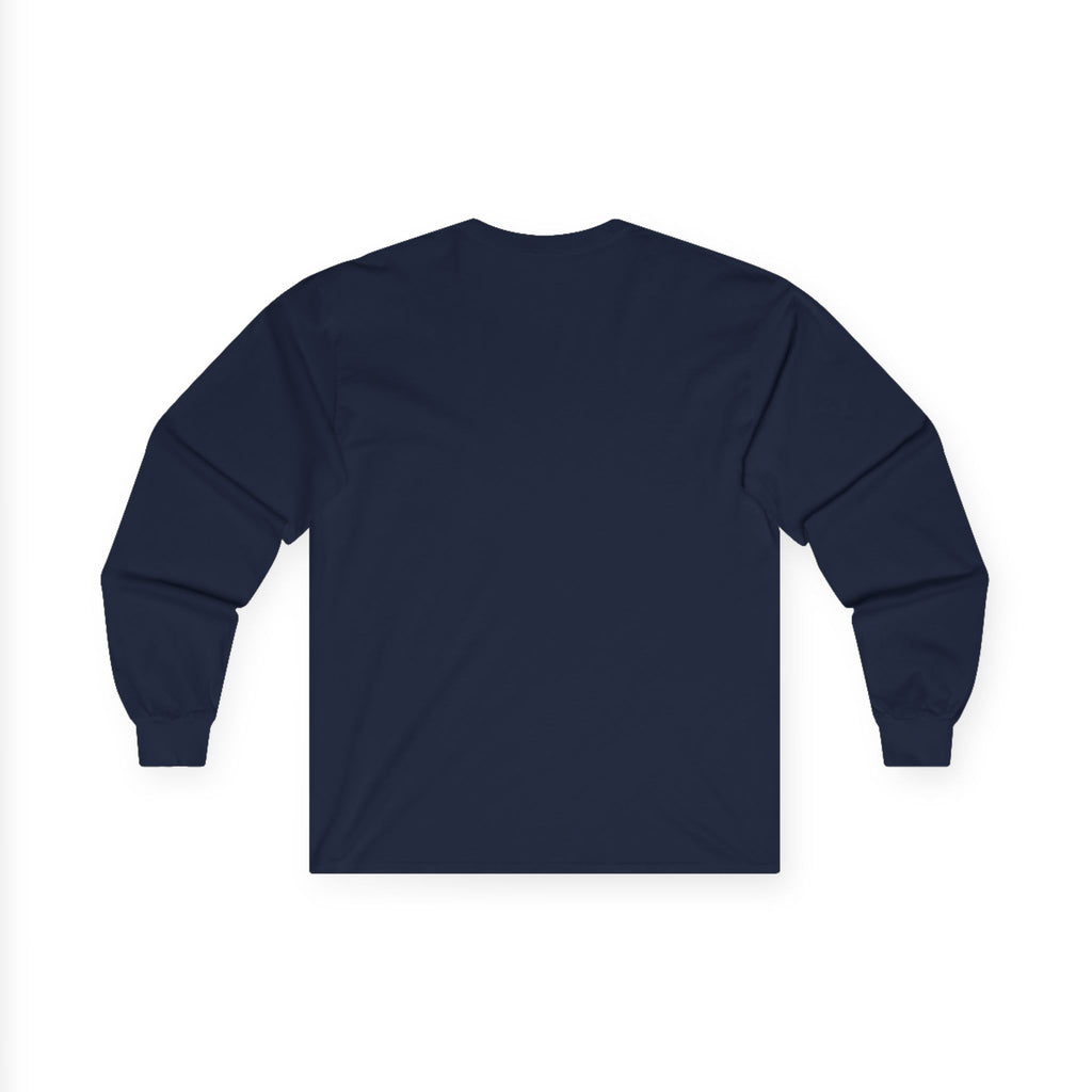 Long Sleeve Tee — 'Sea Squirrel' Beach Cartoon Graphic