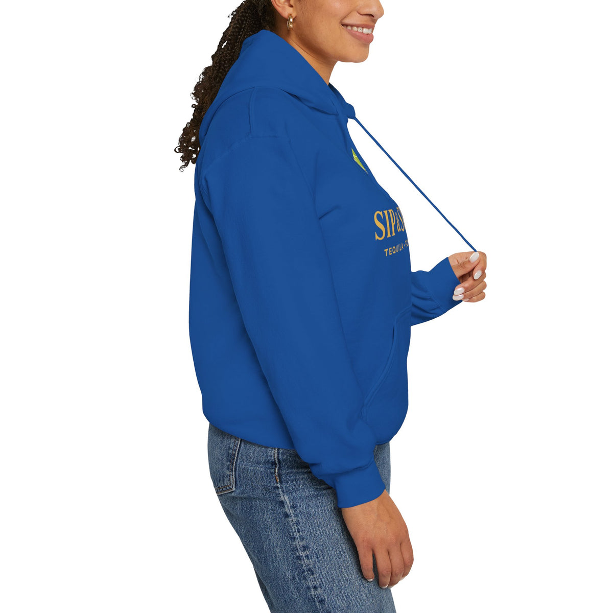 Sip & Sizzle Hoodie — Tequila Lime Shot Graphic Pullover