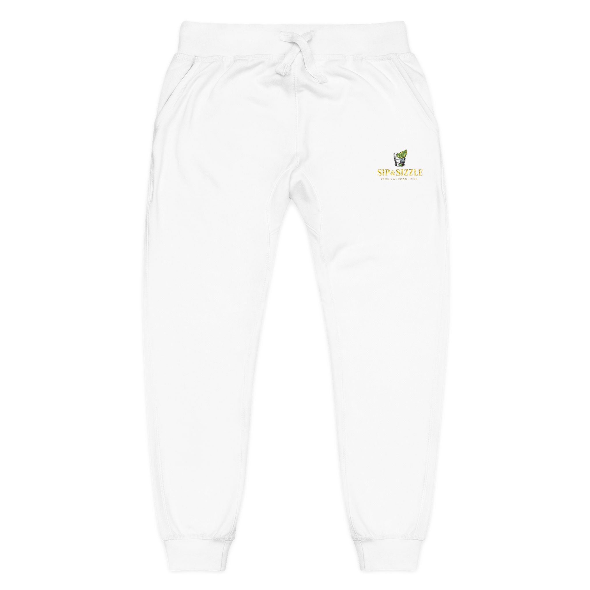 Embroidered 'Be Kind' Fleece Sweatpants — Cozy Casual Loungewear
