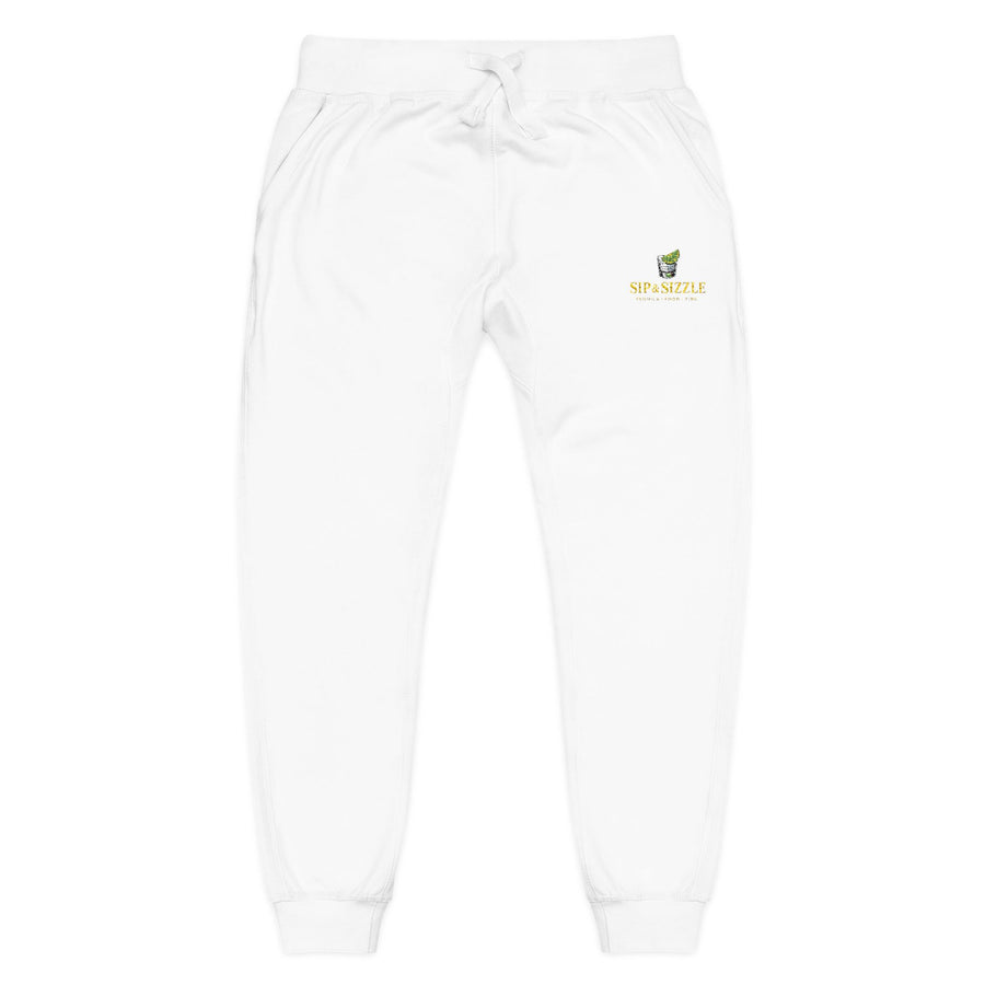 Embroidered 'Be Kind' Fleece Sweatpants — Cozy Casual Loungewear